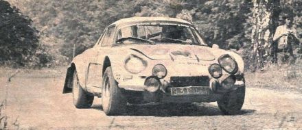 Juan Pradera i Jose Bascaran – Alpine Renault A110.