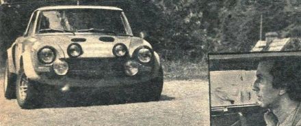 Maurizio Verini i Franco Rosetti – Fiat Abarth 124.