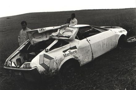 Tyle zostało z Renaulta 17 Gordini Błażeja Krupy.