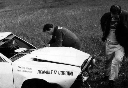 Błażej Krupa i Piotr Mystkowski – Renault 17 Gordini.