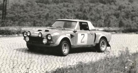 Maurizio Verini i Franco Rosetti – Fiat Abarth 124.