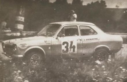 Hans Britth i Hans Andersson – Ford Escort RS 2000.