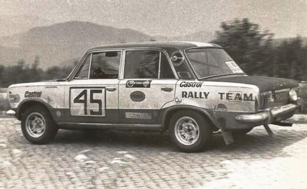 Krzysztof Komornicki i Janusz Wojtyna – Polski Fiat 125p/Monte Carlo.