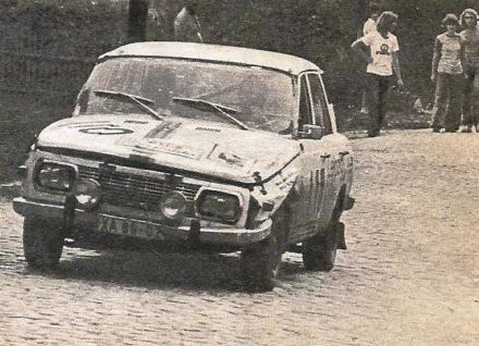 Wolfgang Schneider i Wilfried Hobusch – Wartburg 353.