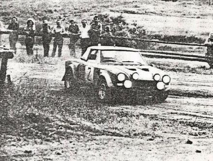 Maurizio Verini i Franco Rosetti – Fiat Abarth 124.