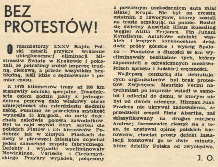 35 Rajd Polski - 1975r