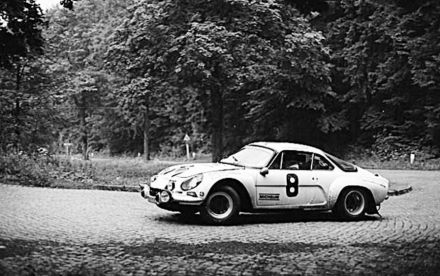 Juan Pradera i Jose Bascaran – Alpine Renault A110.