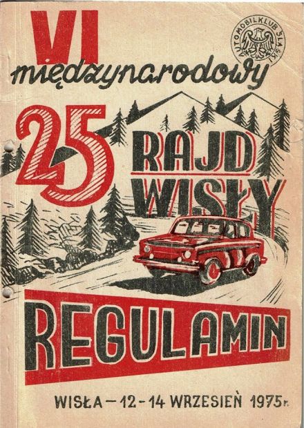 25 Rajd Wisły - 1975r