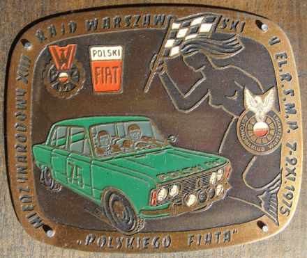 13 Rajd Warszawski - 1975r