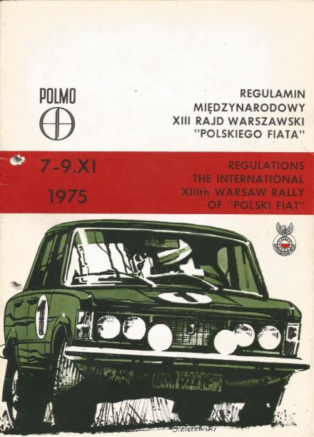 13 Rajd Warszawski - 1975r