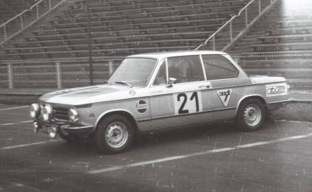 Andrzej Bielewicz i Tadeusz Hoppe – BMW 2002 Tii.