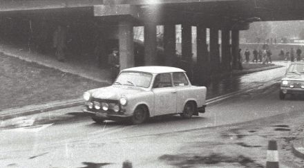 Andrzej Grzegorzek i Jerzy Komrans – Trabant 601.
