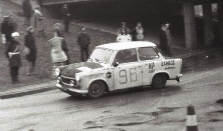 Kazimierz Kolinka i Wincenty Zbierkowski – Trabant 601.