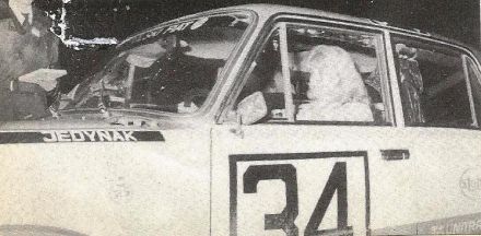 Janina Jedynak i Krystyna Nojszewska – Polski Fiat 125p/Monte Carlo.
