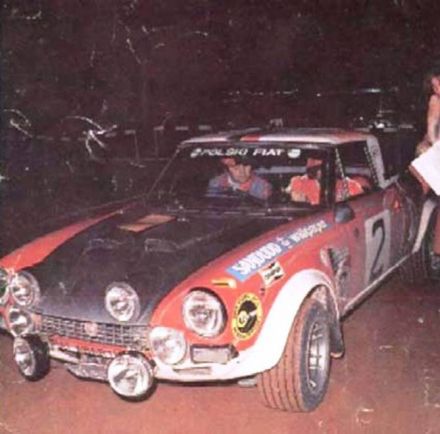  Andrzej Jaroszewicz i Ryszard Żyszkowski – Fiat Abarth 124.