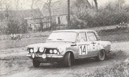 Maciej Stawowiak i Jan Czyżyk – Polski Fiat 125p/Monte Carlo.