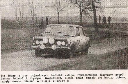 Rajd Warszawski - 1975r