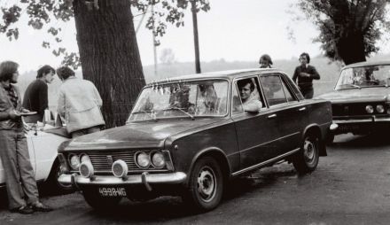 Polski Fiat 125p.