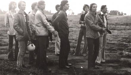 Obóz AP.Warszawskiego. Chrcynno 1975r