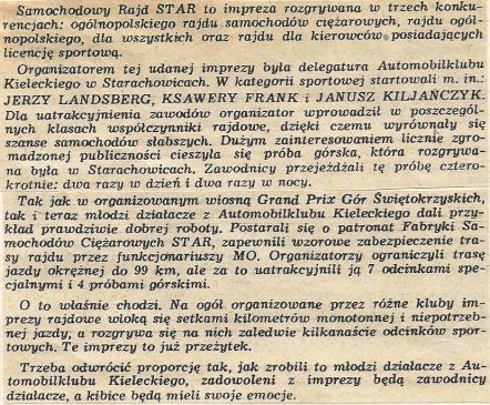 Rajd Stara - 1975r