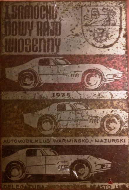 1 Samochodowy Rajd Wiosenny - 1975r
