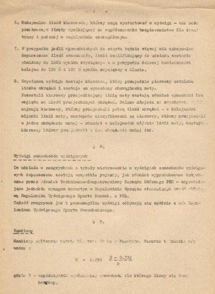 Wyścigowe Mistrzostwa Polski - 1975r