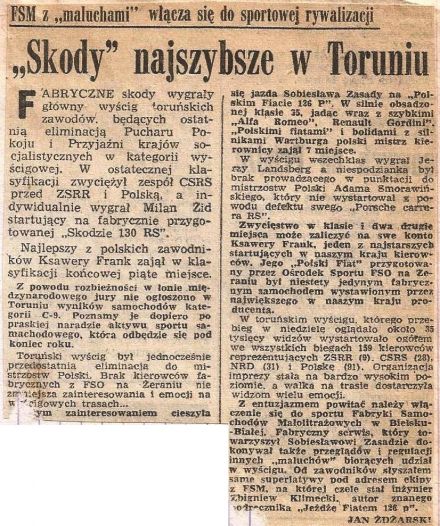 Toruń - 1975r