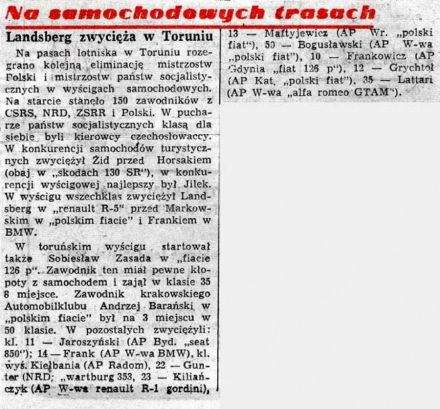 Toruń - 1975r