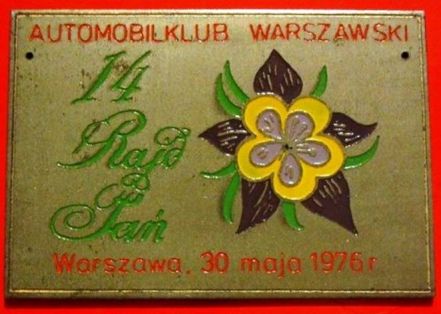 Rajd Pań - 1976r