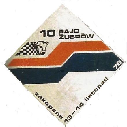 Rajd Żubrów - 1976r