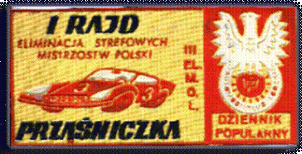 Rajd Prząśniczka - 1976r