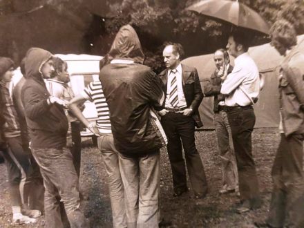 Józef Modecki, Jan Bronikowski i Jerzy Szymaniak.