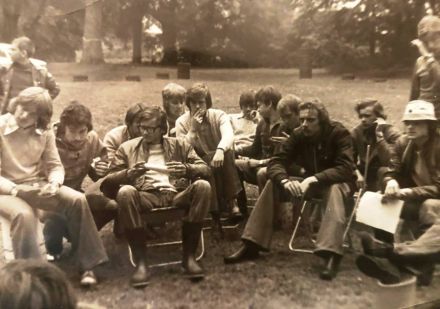 Chrcynno - obóz sekcji młodych AP.Warszawa 1976r