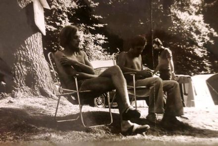 Chrcynno - obóz sekcji młodych AP.Warszawa 1976r