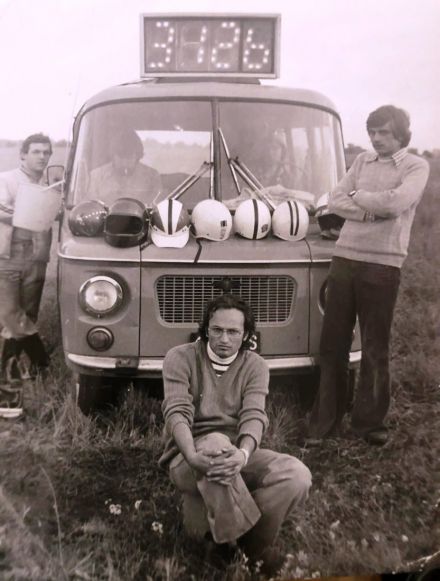 Chrcynno - obóz sekcji młodych AP.Warszawa 1976r