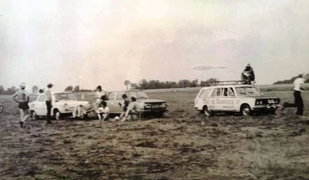 Chrcynno - obóz sekcji młodych 1976r