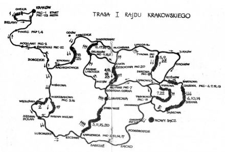 1 Rajd Krakowski - 1976r