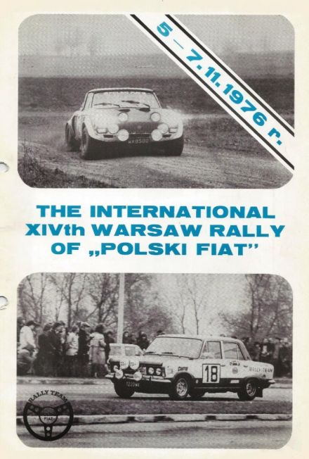 Rajd Warszawski - 1976r