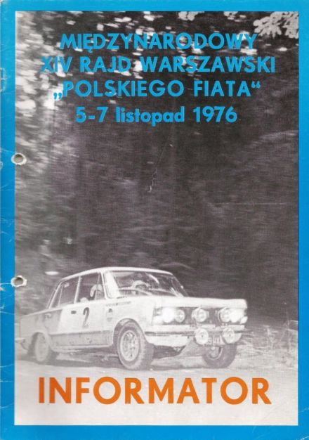Rajd Warszawski - 1976r