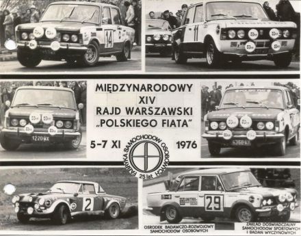 Rajd Warszawski - 1976r