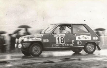 Jerzy Landsberg i Marek Muszyński – Renault 5 TS.