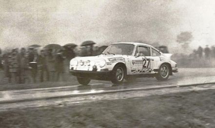 Rolf Petersen i Andre Bockelman – Porsche Carrera RS.