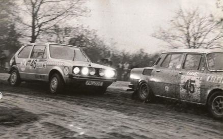 Jan Diblik i Martin Kavasz – Škoda 110 L i Henning Schou i Edmund Petan – VW Golf GTi.