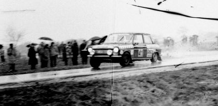 Kelle Möller i Kanko Peltonen – Simca 1100 Ti.