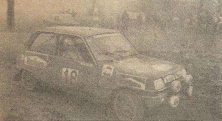 Jerzy Landsberg i Marek Muszyński – Renault 5 TS.