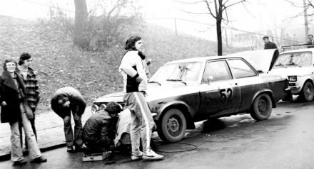 Soren Rasmussen i Jens Erik Rosborg – Opel Ascona 1600.