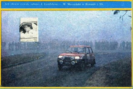 Rajd Warszawski - 1976r