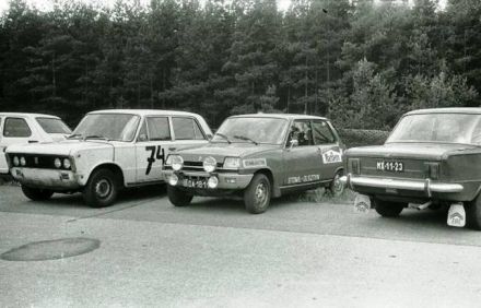 Tadeusz Kudłaty – Polski Fiat 125p/1500 i Renault 5 TS Jerzego Landsberga.