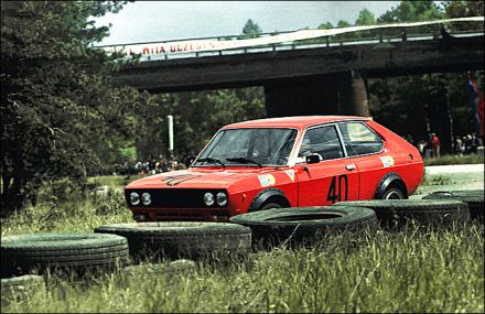 Andrzej Wojciechowski – Fiat 128 Sport 3 porte.