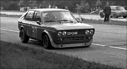 Wiesław Gawron – Fiat 128 Sport 3 porte.